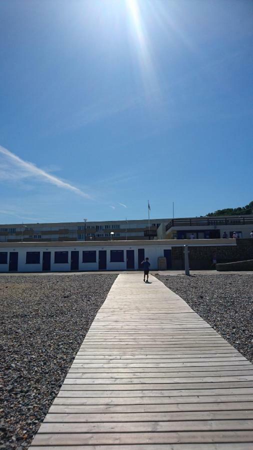Ferienwohnung Goeland Le Tréport Exterior foto